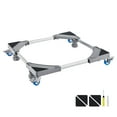 thumbnail image 4 of KFFKFF Mini Fridge Stand 400 lbs Load 4 Wheels Adjustable Washing Machine Stand, 4 of 9