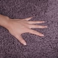 thumbnail image 5 of PiccoCasa Solid Shag Area Rug or Runner Soft and Plush Rug for Home, Purple 48" x 62", 5 of 6