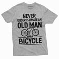 thumbnail image 6 of Men's Funny Grandpa Papa Bicycle T-shirt Biker bike Grandfather Tee shirt Father's day Tee shirt (XX-Large Navy Blue), 6 of 7