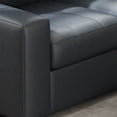 thumbnail image 6 of Roundhill Furniture Sakan Leather Upholstered Loveseat, Blue, 6 of 13