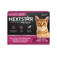 thumbnail image 3 of NEXTSTAR Flea & Tick Topical Prevention for Cats over 3.5 lbs, 1-Month Supply, 3 of 10
