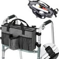 thumbnail image 7 of Foldable Walker Accessories with Cup Holder & Organizer Pouch, 7 of 7