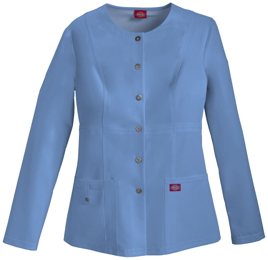 Dickies Dickies Xtreme Stretch Women Scrubs Warm Up Jacket, Snap