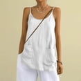 thumbnail image 1 of Débardeur Camisole pour Usage Quotidien Décontracté avec Poche - Léger Sans Manches Base Superposition, 1 of 7