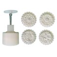 thumbnail image 4 of ESTONE Plastic Mooncake Mold 125g Flower Stamp Cookie Cutter Mould DIY Baking Accessory, 4 of 11