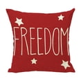 thumbnail image 1 of Fundas de cojín del 4 de julio con diseño de bandera patriótica y estrellas, decoración para sofá, dormitorio y hogar., 1 of 6