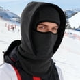 thumbnail image 3 of Hioecau Winter Thermal Hat Cold Weather Windproof Outdoor Skiing Motorcycle Riding Cycling Fleece Face Guard Balaclava Hood Neck Warmer, 3 of 8
