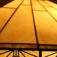 thumbnail image 4 of RADIANCE Goods Tiffany-Style 2 Light Mission Hanging Pendant Fixture 18" Shade, 4 of 7