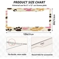 thumbnail image 4 of GZHJMY 2 Pcs License Plate Frame Colorful Dog Paws License Plate Cover Universal Aluminum US Car Tag Frame with 2 Holes and Screws for Front & Back License Plate Decorative, 4 of 7