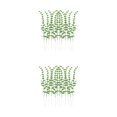 thumbnail image 3 of relayinert Lot de 12/lot Bouquet de Plantes Simulées à Bas Prix avec Fil de Fer à Haute Efficacité avec Plasticité Arbitraire Eucalyptus Vert 2 Pcs, 3 of 6