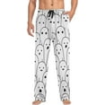 thumbnail image 4 of GZHJMY Funny Ghost Pajama Pants For Men, Men's Separate Bottoms, Lounge Pants with Pockets, Christmas New Year Birthday Gifts, Medium, Christmas New Year Birthday Gifts, Medium, 4 of 7