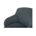 thumbnail image 5 of Moe's Home Collection Stevie Lounge Chair Slate Blue Fabric Chairs, 5 of 6