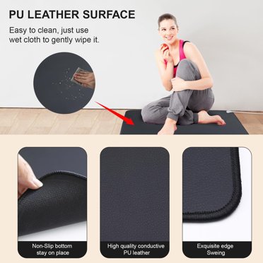Earthing Grounding Mat 24x16 Inch PU For Stress Relief, Sleep & Inflammation