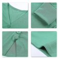 thumbnail image 5 of Cotton Ladies V-neck Fashion Design Loose Solid Color Casual Cardigan, 5 of 5
