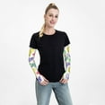 thumbnail image 3 of Lsque Colorful Pattern With Cute Chameleons Cooling Arm Sleeves for Men & Women -Compression Sleeves to Cover Arms for Working,Sun Sleeves for UV Protection,Breathable, Moisture-Wicking, 3 of 8