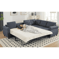 thumbnail image 2 of Sleeper Sofa, 2 in 1 Pull Out Couch Bed,6 seater sofa bed, L Shaped Sleeper Sectional Sofa Couch,104'' Large combined sofa Bed in living room, Dark Gray, 2 of 7