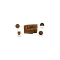 thumbnail image 2 of Meridian Furniture Arc Saddle Velvet Modular Sectional, 2 of 9