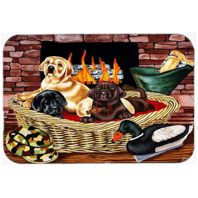 Carolines Treasures AMB1362CMT The Next Generation Labrador Kitchen or Bath Mat, 20 x 30