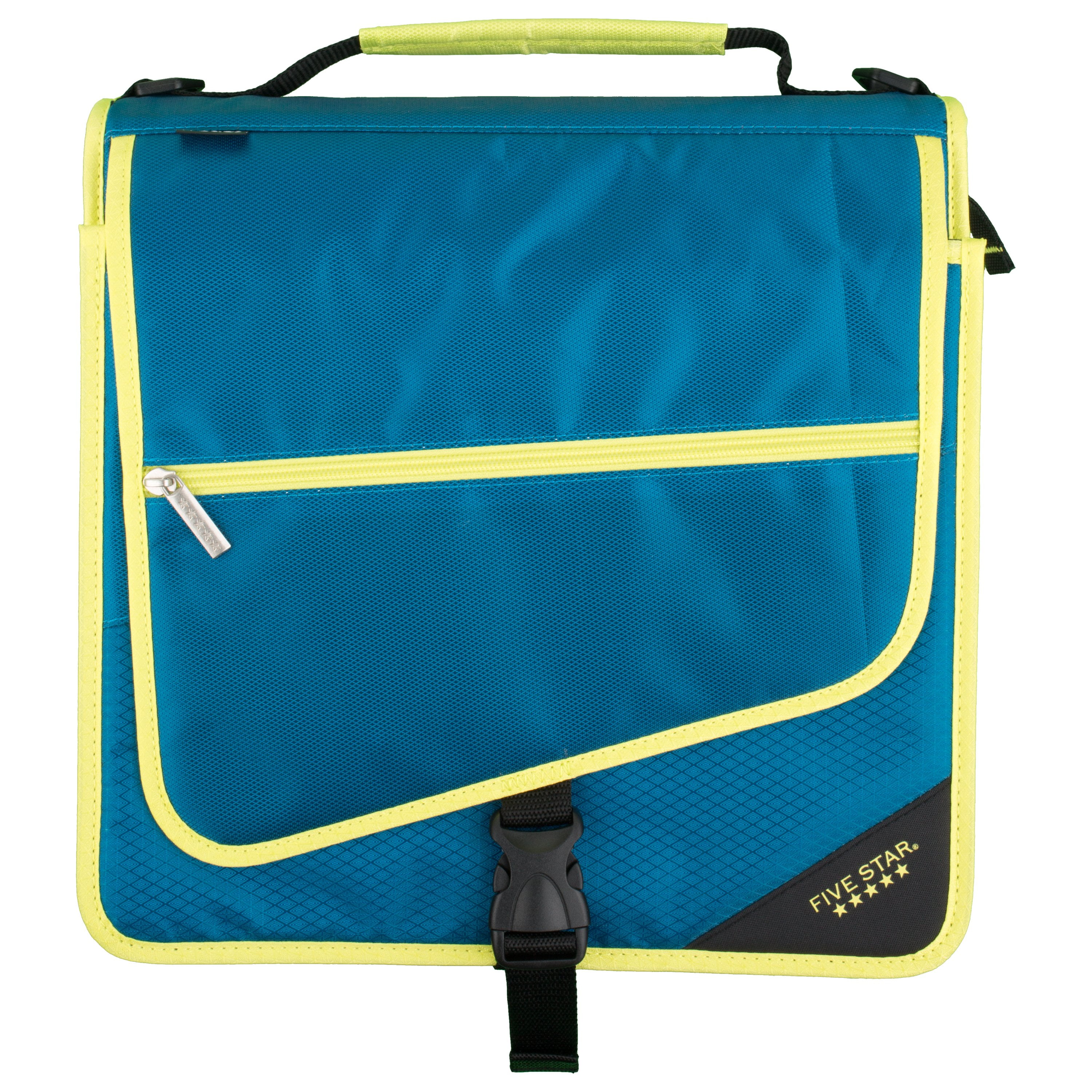 BinderBag Messenger Zippered 3-Ring Binder Bag