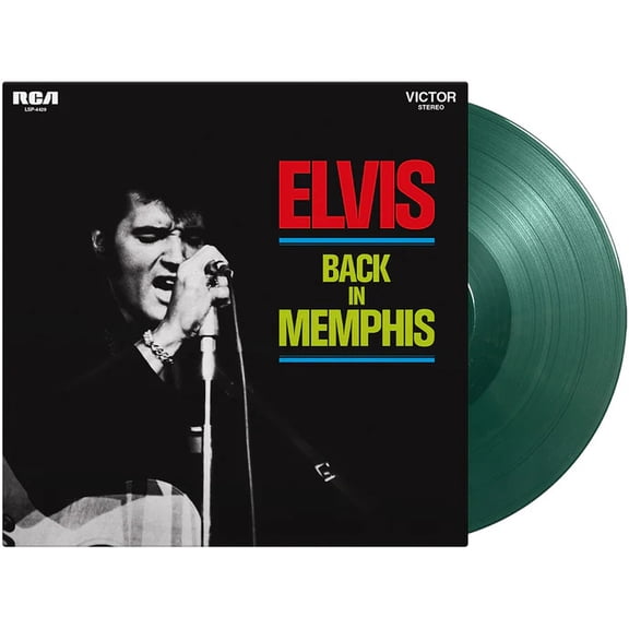 Elvis Presley - Elvis Back In Memphis - Limited 180-Gram Green Colored Vinyl - Music & Performance