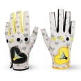 thumbnail image 4 of Guantes de golf para mujer Sunnimix guantes sin dedos transpirables PU cálidos para izquierda derecha, 4 of 7