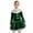 Green, variant on XUNZOO Kids Girls Christmas Dress Long Sleeve Velvet Autumn Winter Clothes Princess A-Line Party Dress Red 4