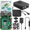 thumbnail image 1 of Vilros Raspberry Pi 4 8GB Basic Starter Kit with Fan Cooled Heavy Duty Aluminum Alloy Case (Black Case), 1 of 3