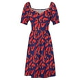 thumbnail image 4 of shrimp Dress Women's long dress dresses with long sleeves festival outfit women, 4 of 6
