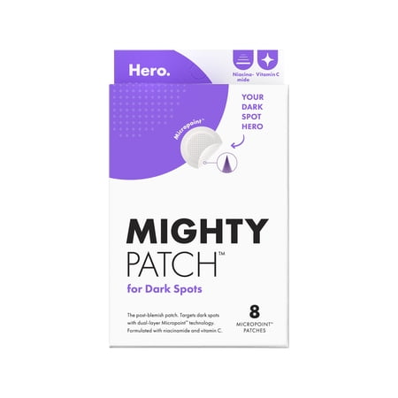 Hero Cosmetics Mighty Patch Micropoint for Dark Spots, Post-Blemish Dark Spot Patch, 8 Count