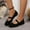 Black, variant on Women Solid Suede Flats Ankle Strap Slip on Casual Shoes 2025 Square Toe Low Heels Vintage Fashionable Breathable Comfortable Slip Resistant Office Travel Walking Dancing Shoes Beige
