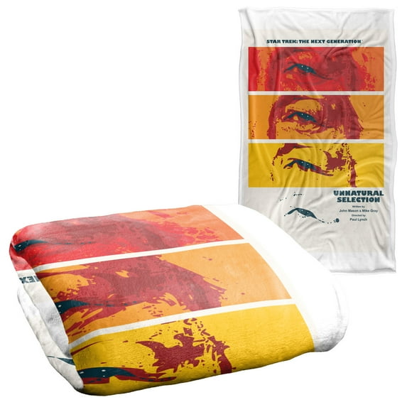 Star Trek The Next Generation Season 2 Episode 7 Silky Touch Super Soft Throw Blanket 36" x 58"