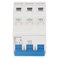 thumbnail image 1 of 3P Circuit Breaker, Bistable Locking Clips Flame Retardant Pa66 6A DIN Rail Mount Circuit Breaker  For Electrical Systems, 1 of 8