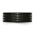 thumbnail image 3 of Chisel Stainless Steel Brushed Black IP-plated 8mm Grooved Band, 3 of 7