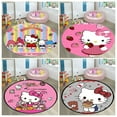 thumbnail image 4 of New Sanrio Cartoon Hello Kitty Living Room Carpet Lounge Rug Cute HelloKitty Bedroom Bedside Rug Kitty Cat Floor Mat Decor, 4 of 10