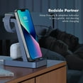 thumbnail image 4 of Fast Charging Station for iPhone - ETEPEHI 3 in 1 Wireless Charger Stand for iPhone 14 13 12 11 Pro X Max XS X & iWatch Series  Airpods, 4 of 7