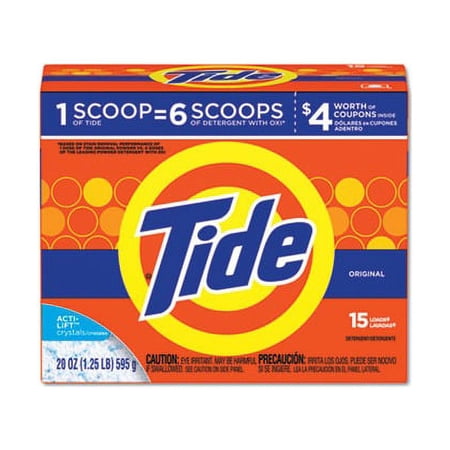 Powder Laundry Detergent Original Scent, 20 oz Box, 6/Carton