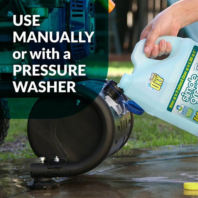 Simple Green OxySolve Outdoor Cleaner, Pressure Washer Concentrate