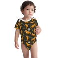 thumbnail image 2 of Yiaed Funny Fox by the Field Print Infant Climbing Short Sleeve Onesie One-Piece Baby Bodysuit Clothes 0-12 Months -6 Months, 2 of 6