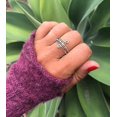 thumbnail image 5 of To My Daughter - Drive Away Your Anxiety Rainbow Beads Fidget Ring, 5 of 5
