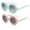 style2, variant on 2Pcs Toddler Sunglasses,Secure-Fit Design Kid Sunglasses,Molded Nose Bridge Toddler Girl Sunglasses,UV400 Protection,Style1