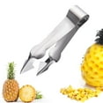 thumbnail image 4 of Gnmfd 2pcs Stainless Steel Pineapple Corer and Peeler Set, Ergonomic Pineapple Cutter for Core Removal and Slicing, Fruit Preparation Tool for Home Cooking, Parties, Fruit Salads, 4 of 9