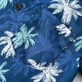 thumbnail image 6 of TIREOW Boys Hawaiian Shirt Kids Short Sleeved Button Down Casual Shirts Summer Thin Beach Shirts Camp Lapel Tops, 6 of 9