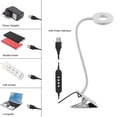 thumbnail image 3 of Lampe de Lecture USB Dimmable avec Interrupteur, 3 Couleurs Réglables, Col de Cygne et Câble, comme Lampe de Livre, Lampe de Table de Manucure, Lumière de Maquillage, 3 of 5