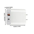 thumbnail image 3 of USB Travel Power Adapter, Global Compatibility, Automatic Recognition, High-Speed Charging, for iPhone iPad Travel, 3 of 7