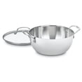 thumbnail image 1 of Cacerola multiusos Cuisinart Chef's Classic de acero inoxidable de 5-1/2 cuartos con Tapa de vidrio, 1 of 3