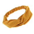 thumbnail image 4 of Señoras Chica Hairband Bow Nudo Diadema Deportes Elástico Turbante , Amarillo Baoblaze Diadema de mujer, 4 of 4