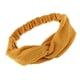 thumbnail image 4 of Diadema de punto con patrón de nudo torcid mujer, turbante elástic cabeza Amarillo Colcomx Diadema de mujer, 4 of 4