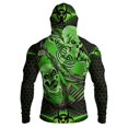 thumbnail image 4 of Mens Fishing Hoodie with Face Cover Long Sleeve 3d Skull Breathable Slim Fit Sun Shirts for Athletic Running Gym Workout, 4 of 7