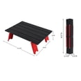 thumbnail image 4 of Baohd Portable Outdoor Mini Folding Table Ultralight Camping Beach Picnic Tables with Storage Bag, 4 of 7