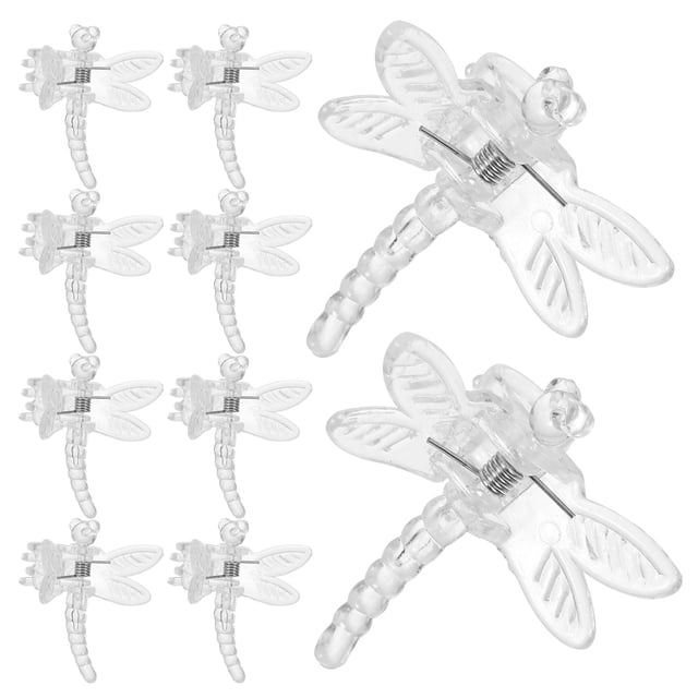 BESTYASH 10Ud Clips Para Plantas Transparentes Para Sujetar Y Soporte De